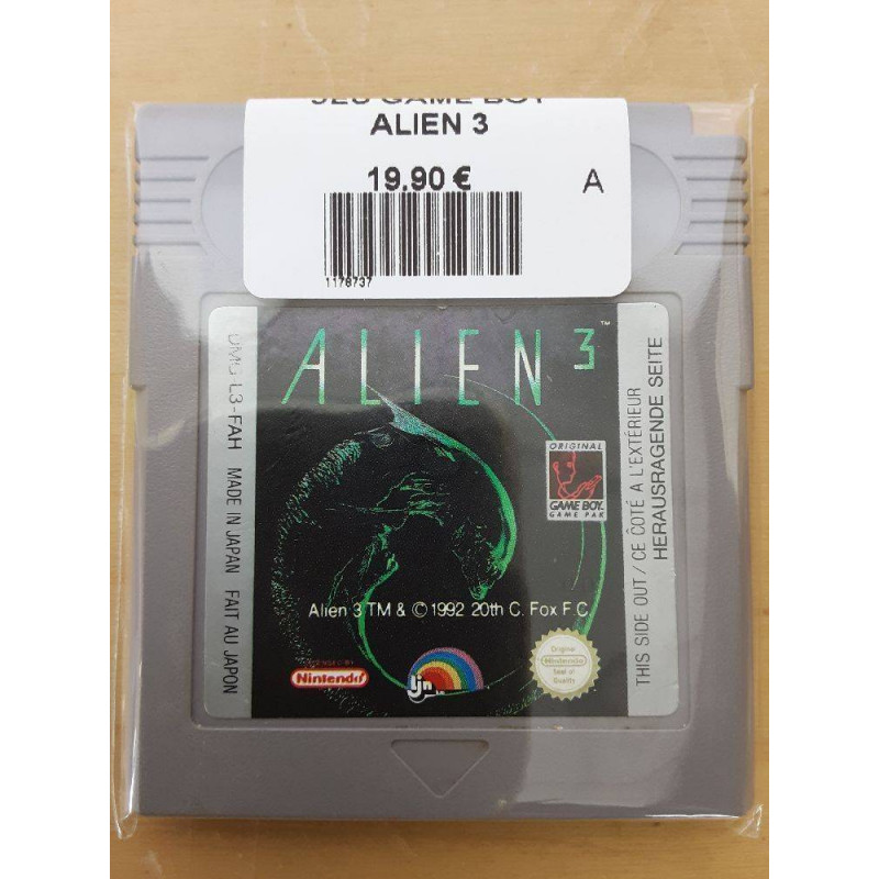 JEU GAME BOY ALIEN 3