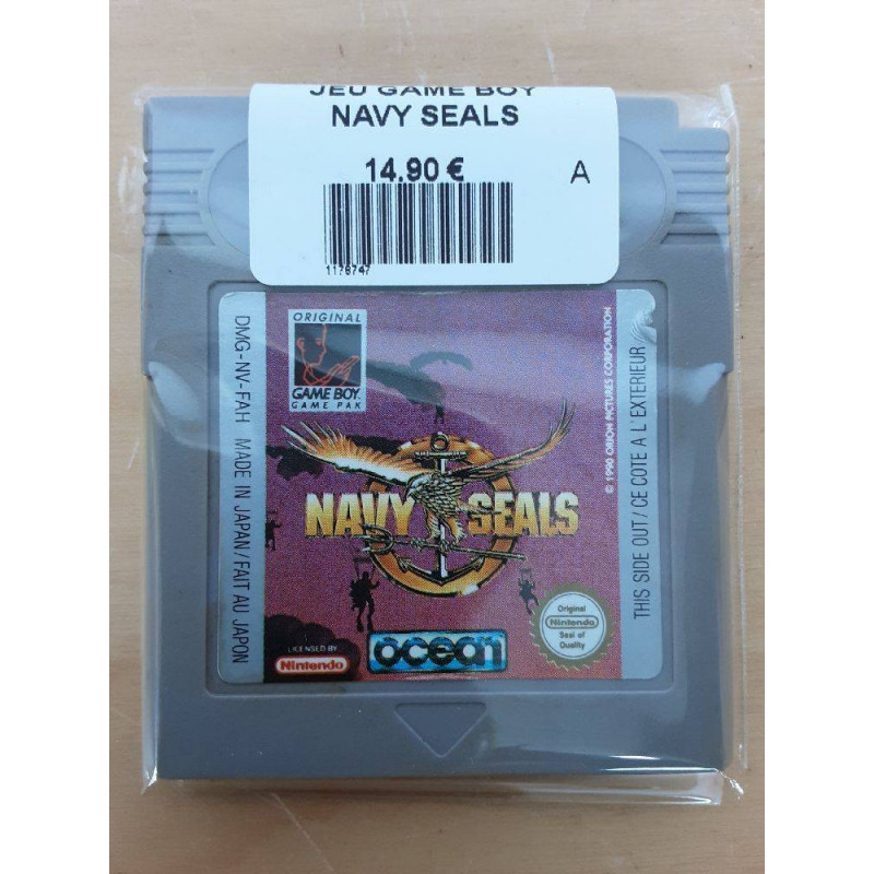 JEU GAME BOY NAVY SEALS