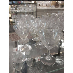 LOT 12 VERRES A LIQUEUR 
