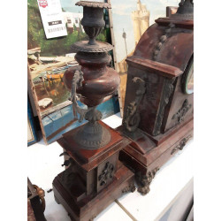PENDULE A REVISER+2 CANDELABRES