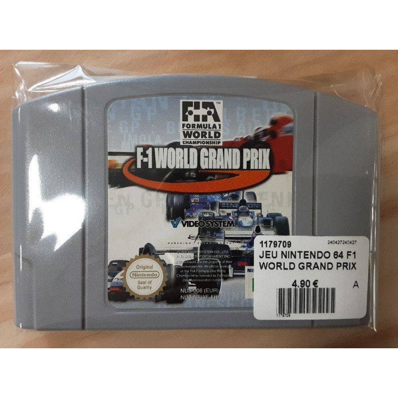 JEU NINTENDO 64 F1 WORLD GRAND PRIX