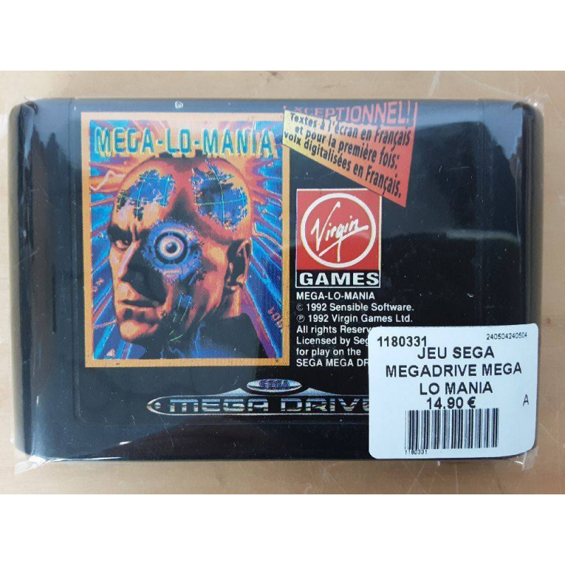 JEU SEGA MEGADRIVE MEGA LO MANIA