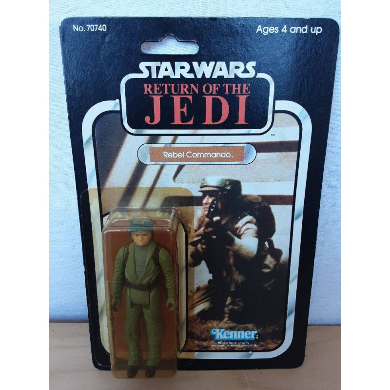 FIGURINE STAR WARS REBEL COMMANDER KENNER 1983