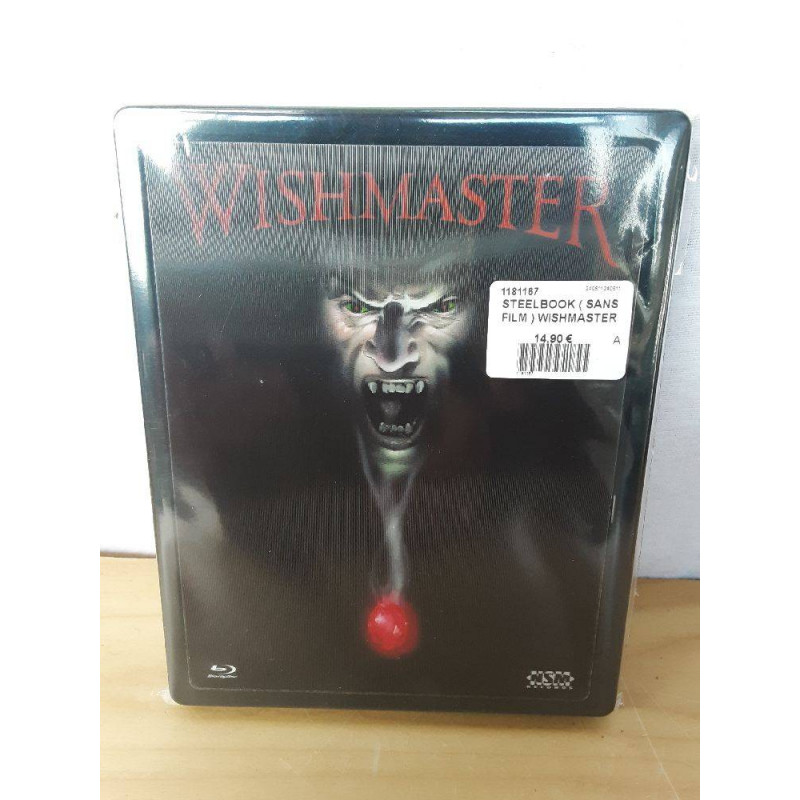 STEELBOOK ( SANS FILM ) WISHMASTER