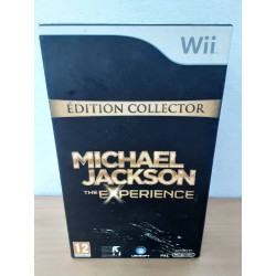 JEU WII MICHAEL JACKSON THE EXPERIENCE  EDITION COLLECTOR SANS T-SHIRT