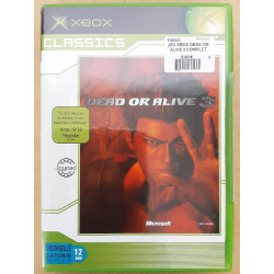 JEU XBOX DEAD OR ALIVE 3...
