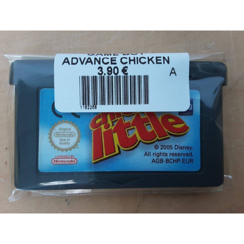 JEU NINTENDO GAME BOY ADVANCE CHICKEN LITTLE