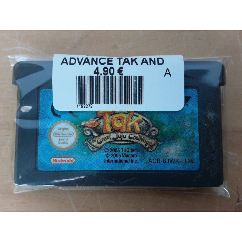 JEU NINTENDO GAME BOY ADVANCE TAK AND THE GREAT JUJU CHALLENGE