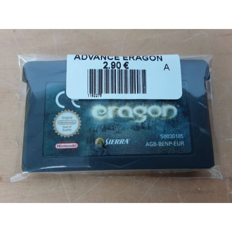 JEU NINTENDO GAME BOY ADVANCE ERAGON