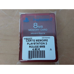CARTE MEMOIRE PLAYSTATION 2...