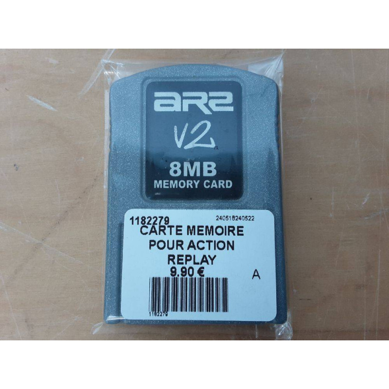 CARTE MEMOIRE POUR ACTION REPLAY PLAYSTATION 2