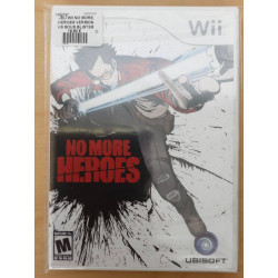 JEU WII NO MORE HEROES...