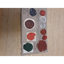 10 CACHETS DE CIRE 