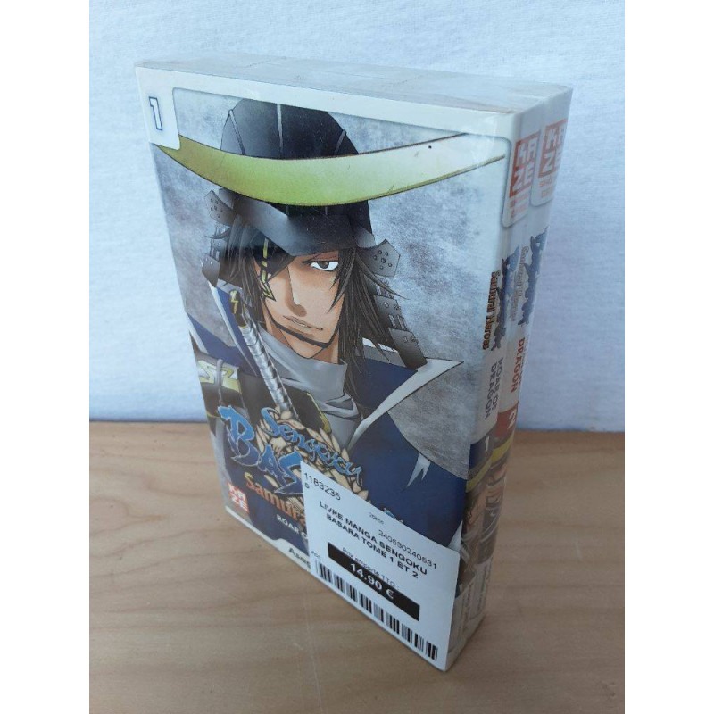 LIVRE MANGA SENGOKU BASARA TOME 1 ET 2