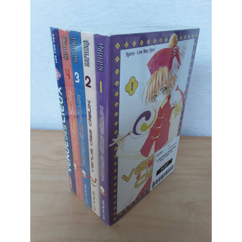 LIVRE MANGA VENUE DES CIEUX TOME 1 À 5