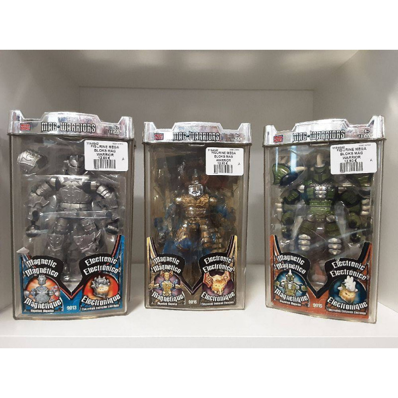FIGURINE MEGA BLOKS MAG WARRIOR