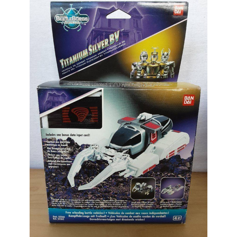 VEHICULE BEETLEBORG TITANIUM SILVER BV