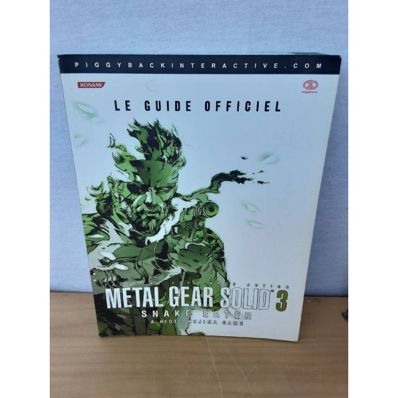 GUIDE DU JEU METAL GEAR SOLID 3