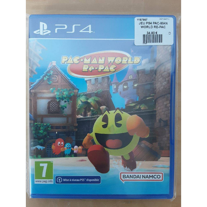 JEU PS4 PAC-MAN WORLD RE-PAC