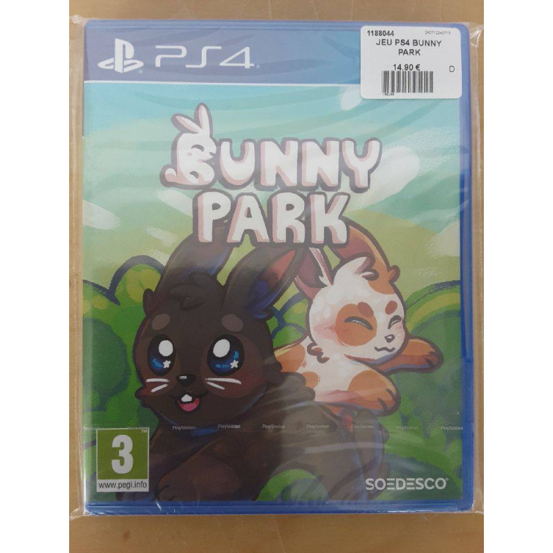 JEU PS4 BUNNY PARK