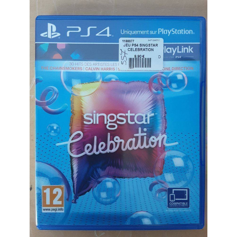 JEU PS4 SINGSTAR CELEBRATION