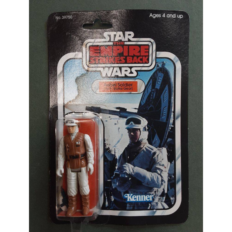 FIGURINE STAR WARS REBEL SOLDIER HOTH BATTLE GEAR KENNER 1980
