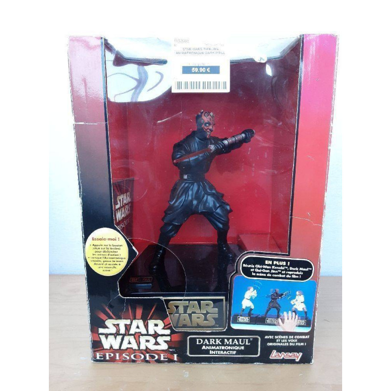 STAR WARS TIRELIRE ANIMATRONIQUE DARK MAUL 