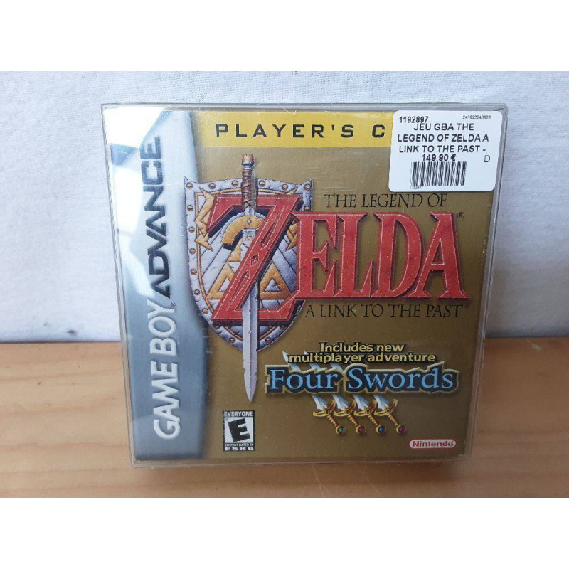 JEU GBA THE LEGEND OF ZELDA A LINK TO THE PAST - VERSION US