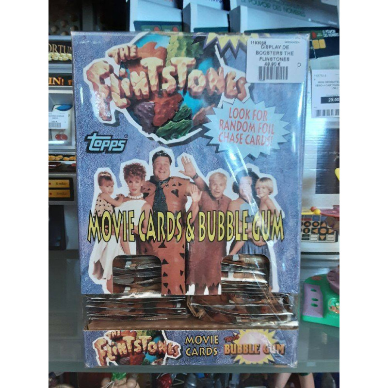 DISPLAY DE BOOSTERS THE FLINSTONES