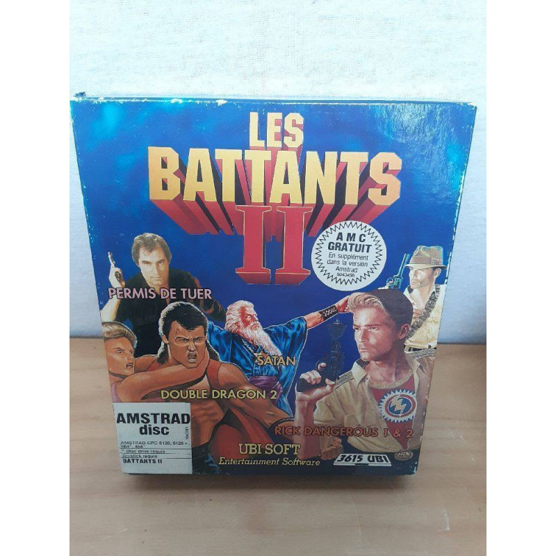 JEU AMSTRAD CPC COMPIL LES BATTANTS II