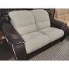 CANAPÉ CUIR/MICROFIBRE