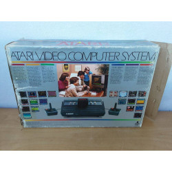 CONSOLE ATARI 2600 ( BOITE ABIMÉE - CONSOLE TRÈS PROPRE )