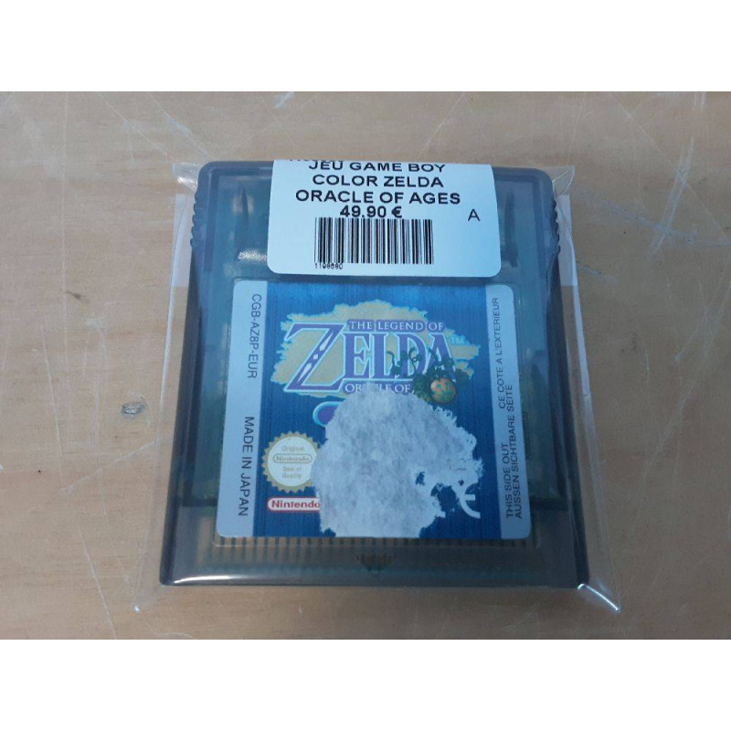 JEU GAME BOY COLOR ZELDA ORACLE OF AGES