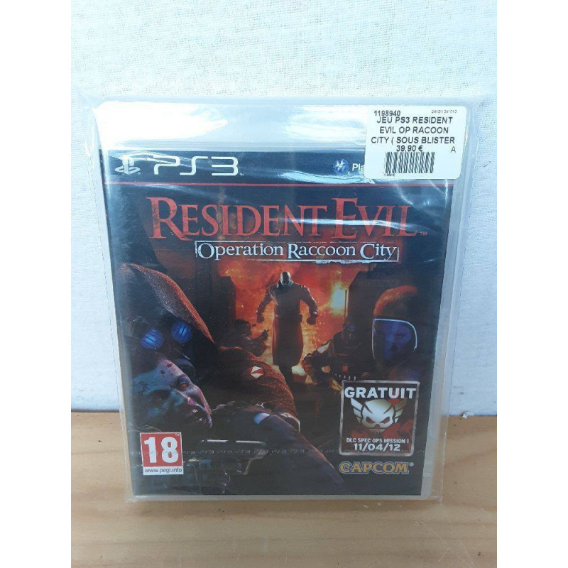 JEU PS3 RESIDENT EVIL OP RACOON CITY ( SOUS BLISTER )