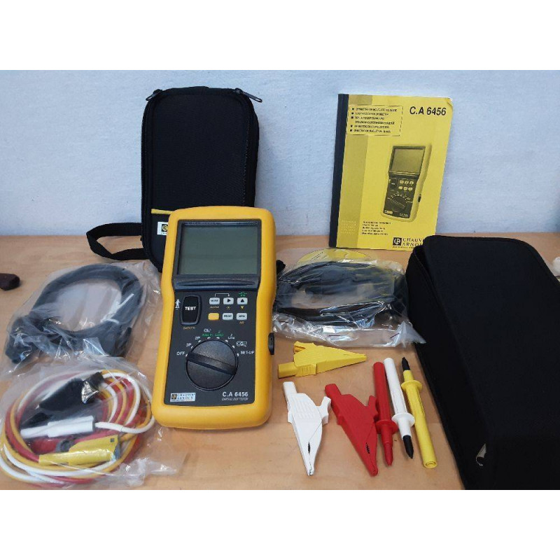 OHMETRE CHAUVIN ARNOUX CA 6456 AVEC ACCESSOIRES