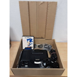 CONSOLE SEGA MEGADRIVE EN BOITE PACK SONIC ( SANS NOTICE )
