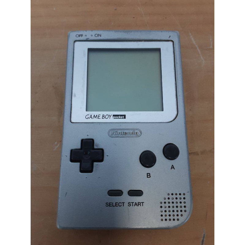 CONSOLE NINTENDO GAME BOY POCKET GRISE ( TRACES D\'USURES )