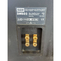 ENCEINTES B&W DM602 S2 120W LA PAIRE