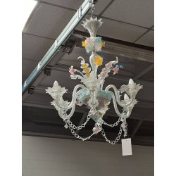 LUSTRE MURANO 6 BRANCHES