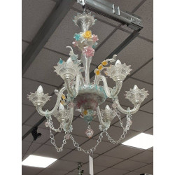 LUSTRE MURANO 6 BRANCHES