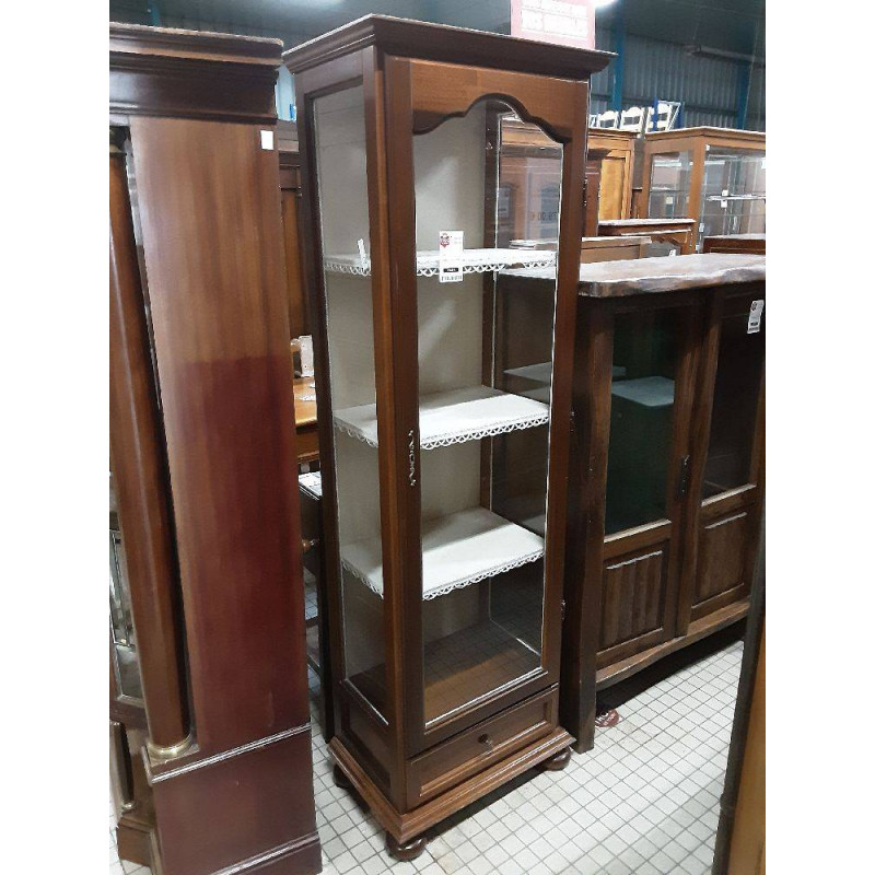VITRINE 1 PORTE 1 TIROIR 