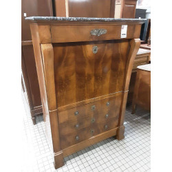 SECRETAIRE EMPIRE ACAJOU 