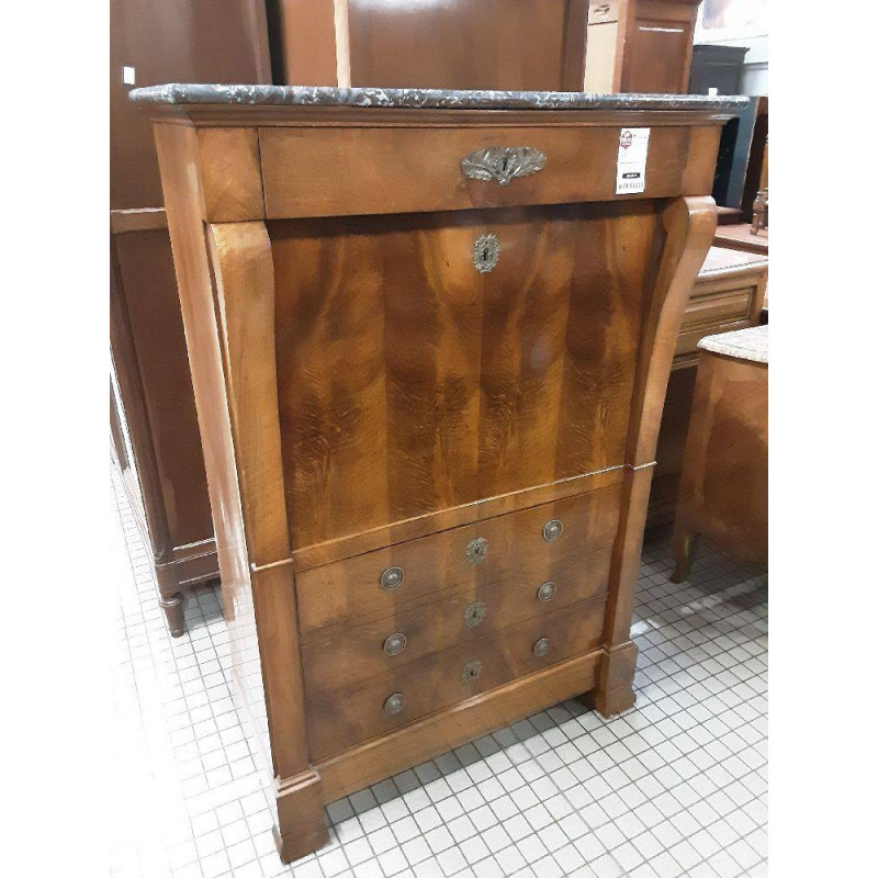 SECRETAIRE EMPIRE ACAJOU 