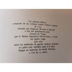 LIVRES OEUVRES DE MOLIERE INTEGRALE ILLUSTRÉ PAR OPPENOR BOUCHER ET BLONDEL