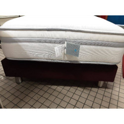 MATELAS SIMMONS ESSENTIEL + SOMMIER 90X200 CM + PIEDS 