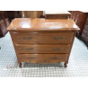 COMMODE MERISIER 3 TIROIRS