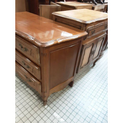 COMMODE MERISIER 3 TIROIRS