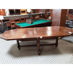 TABLE AVEC 2 ALLONGES