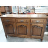 BUFFET 3 PORTES 3 TIROIRS CHENE