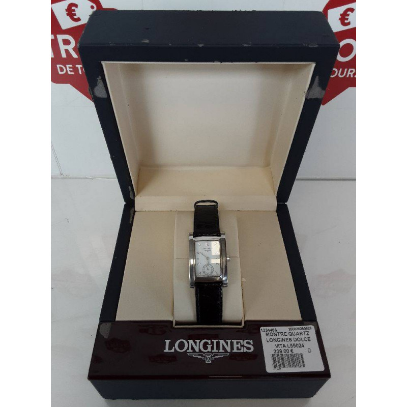 MONTRE QUARTZ LONGINES DOLCE VITA L55024